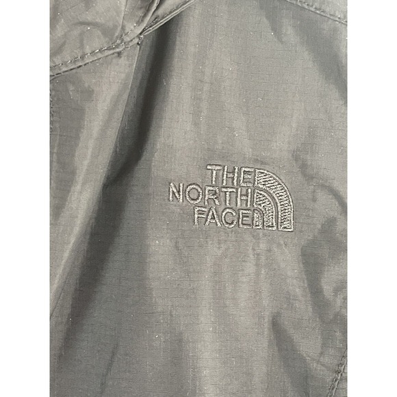 The North Face Womens Resolve ll Small Black Hooded Parka Elastic Waist Raincoat - Picture 4 of 10